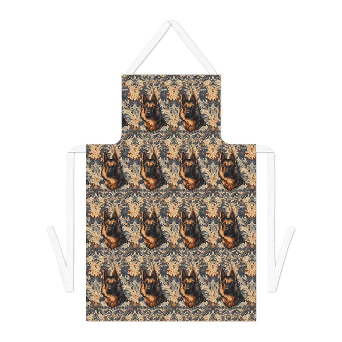 Baroque Shepherd Damask Apron