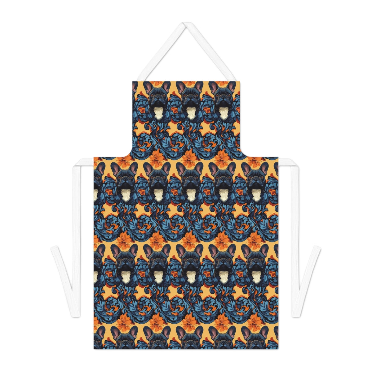 Baroque Waves Frenchies Apron