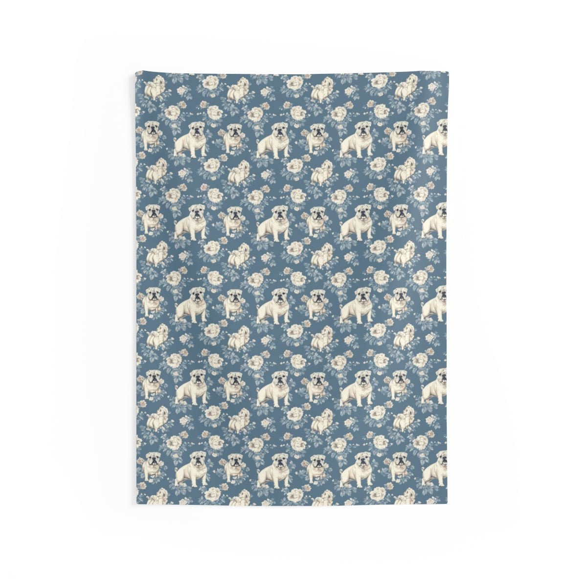 Blue Manor Bulldogs Wall Tapestry