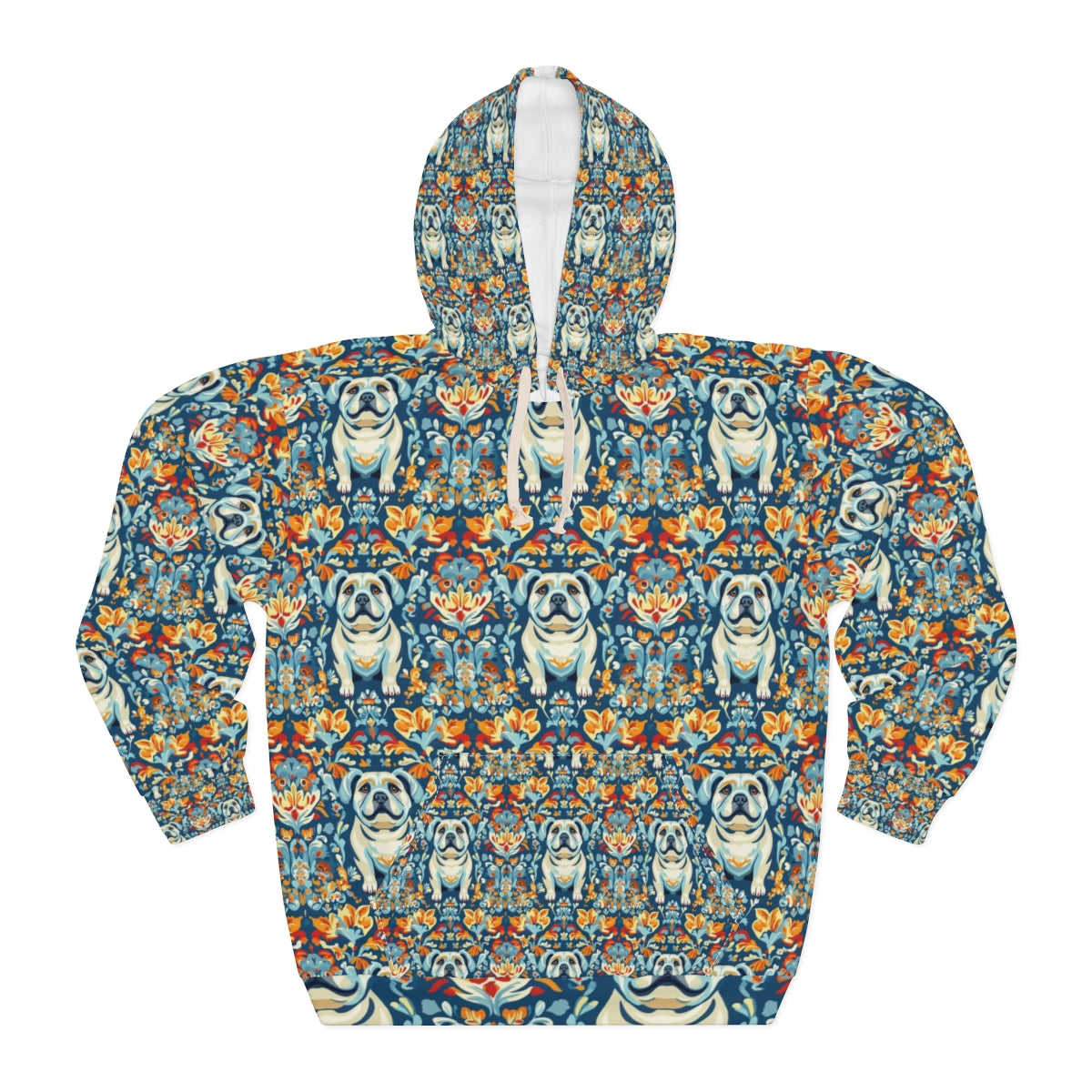 Bohemian Blooms Bulldogs Hoodie