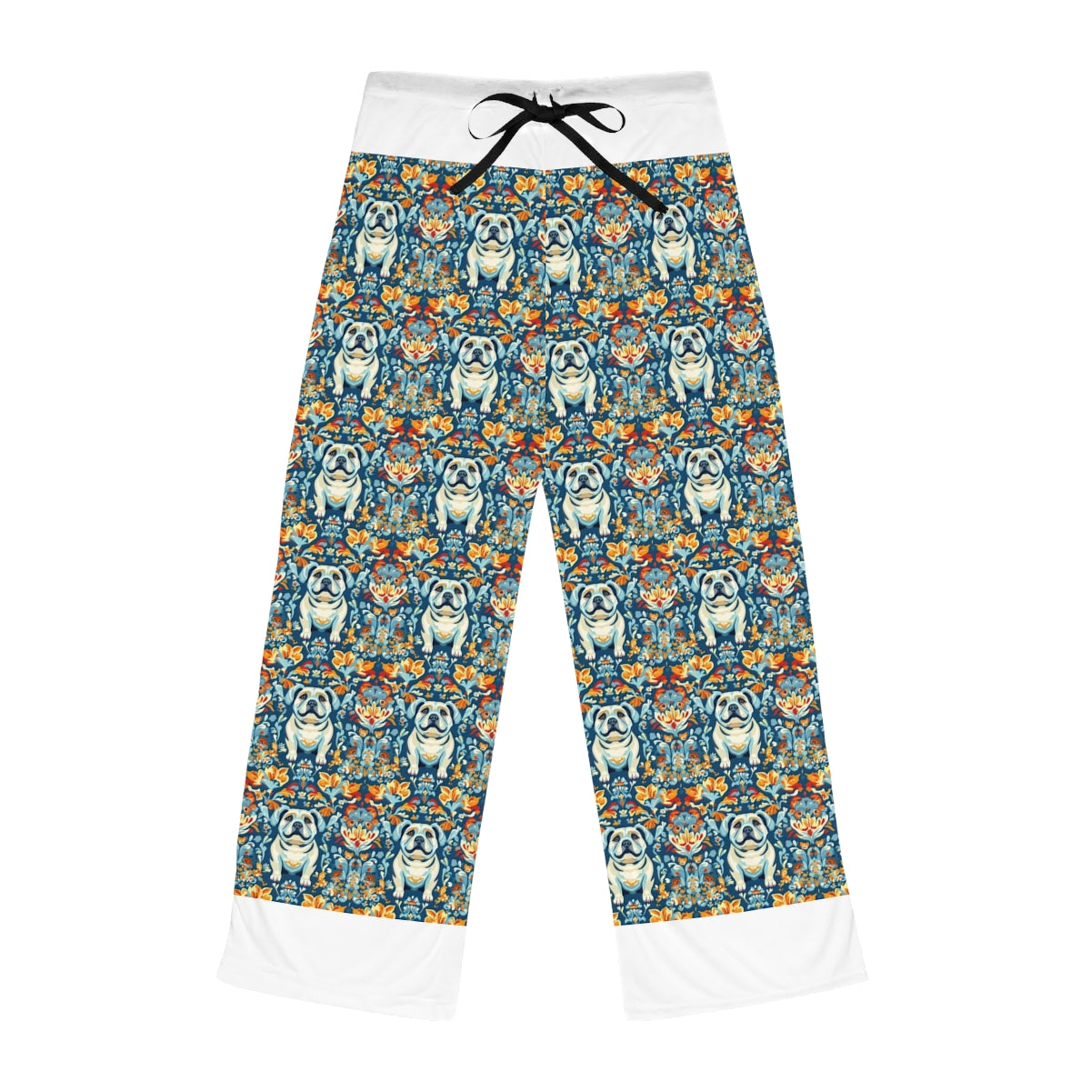 Bohemian Blooms Bulldogs Pajama Pants