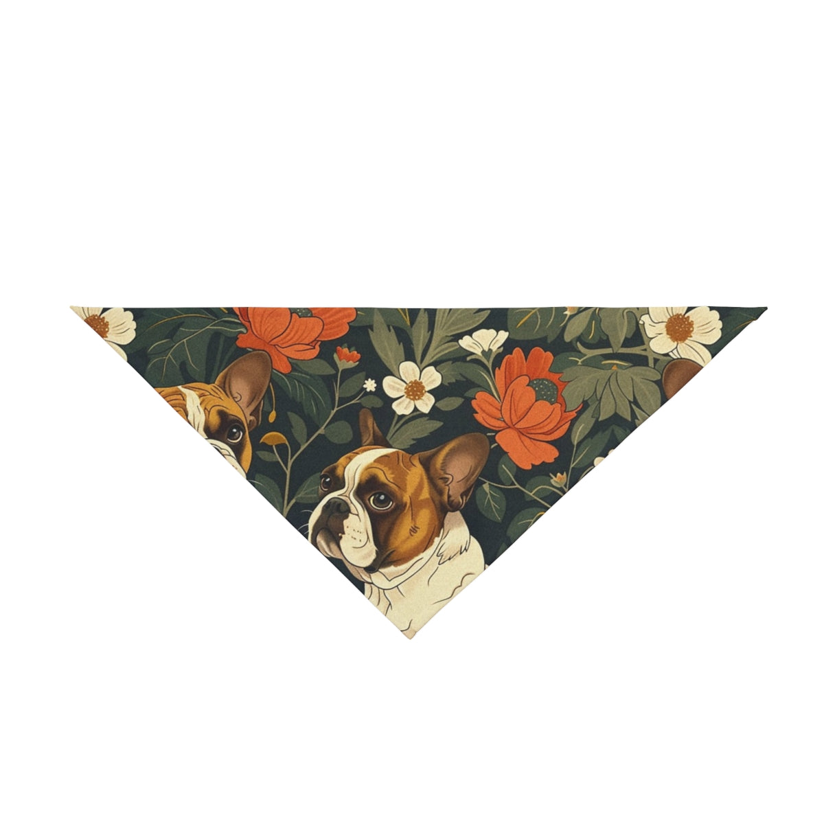 Botanical Bulldog Garden Pet Bandana