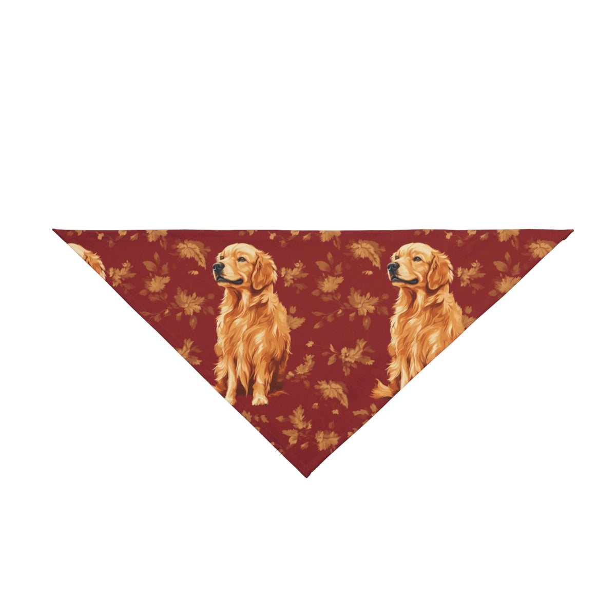Burgundy Reverie Retrievers Pet Bandana