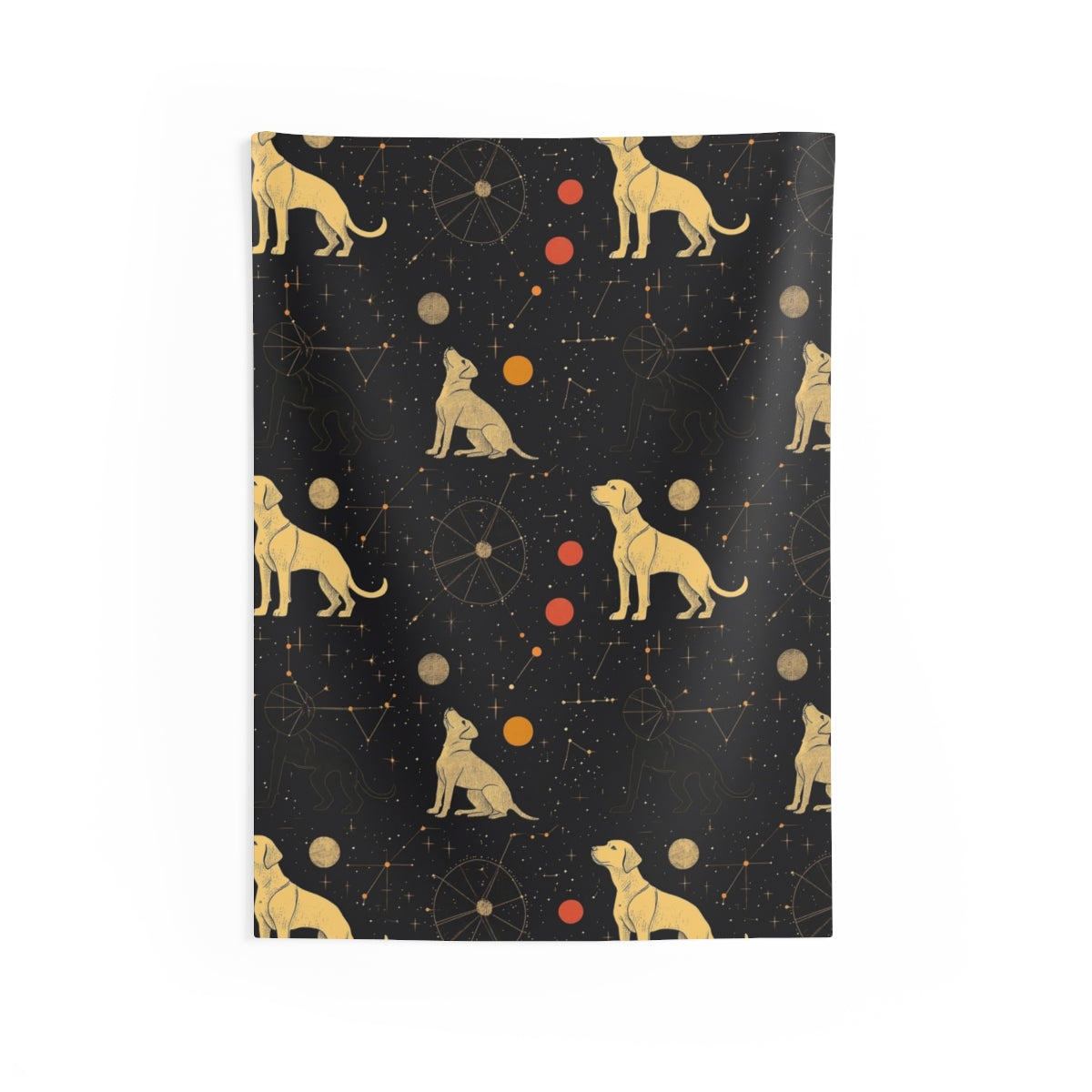 Celestial Companions Wall Tapestry