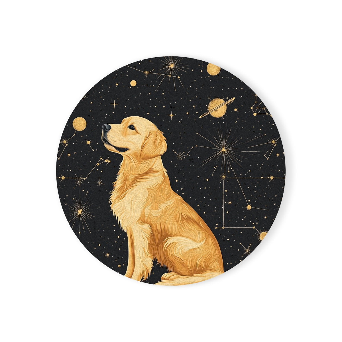 Celestial Golden Dreams Coasters