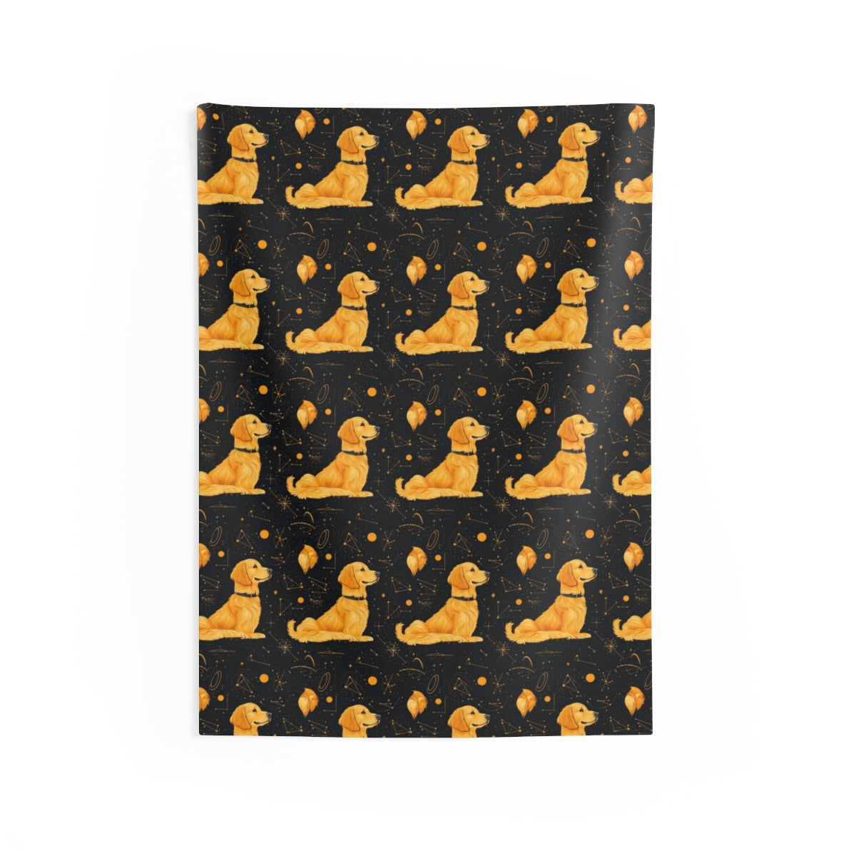 Celestial Navigator Goldens Wall Tapestry