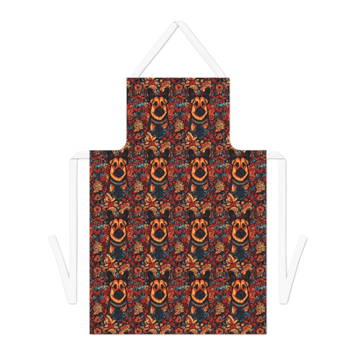 Charcoal Bloom Shepherds Apron