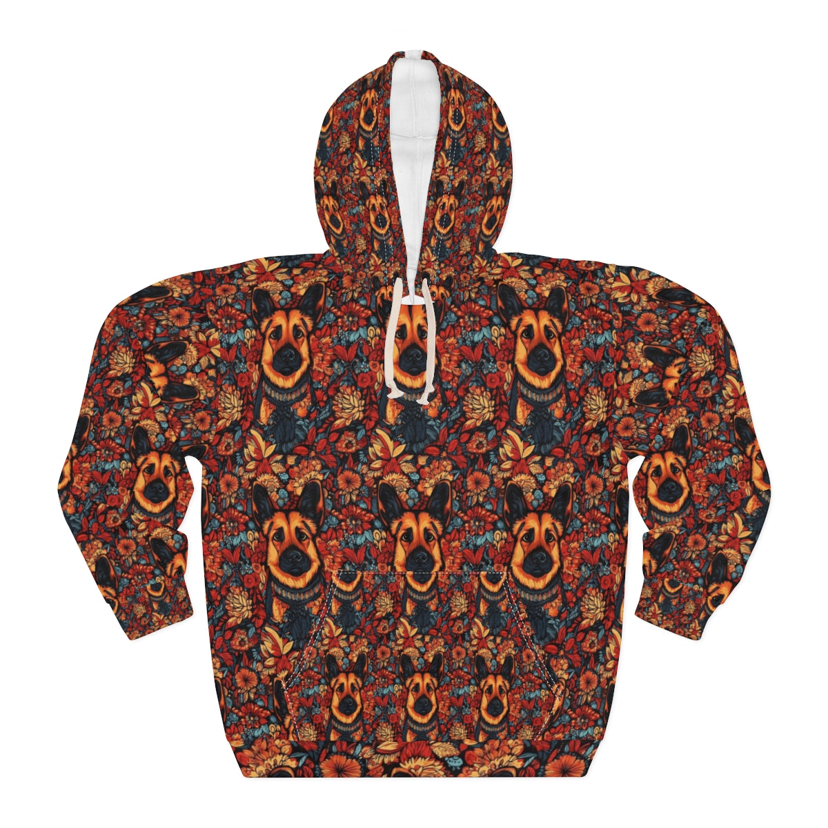 Charcoal Bloom Shepherds Hoodie