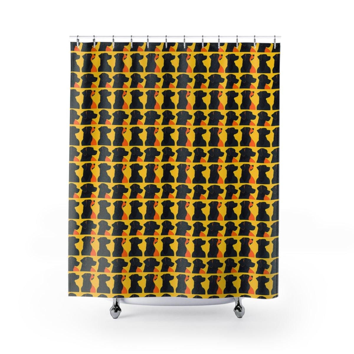 Charcoal Hour Labs Shower Curtain