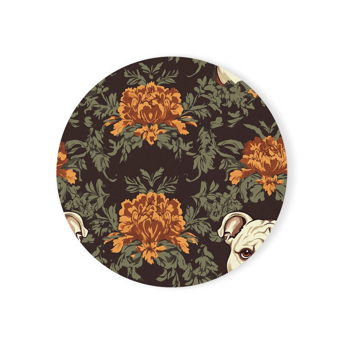 Chocolate Majesty Bulldogs Coasters