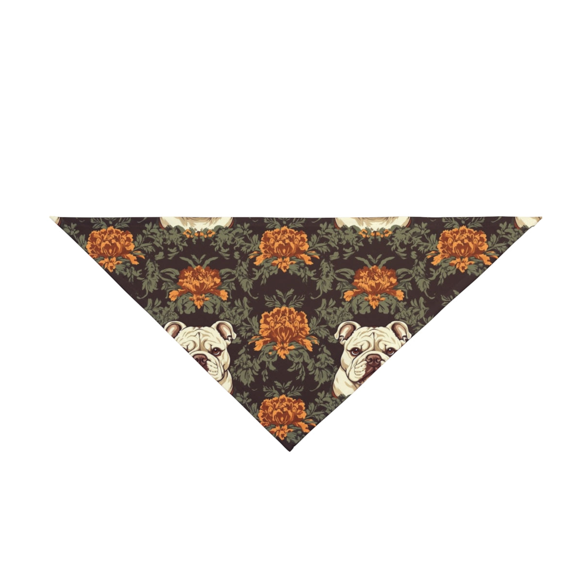 Chocolate Majesty Bulldogs Pet Bandana