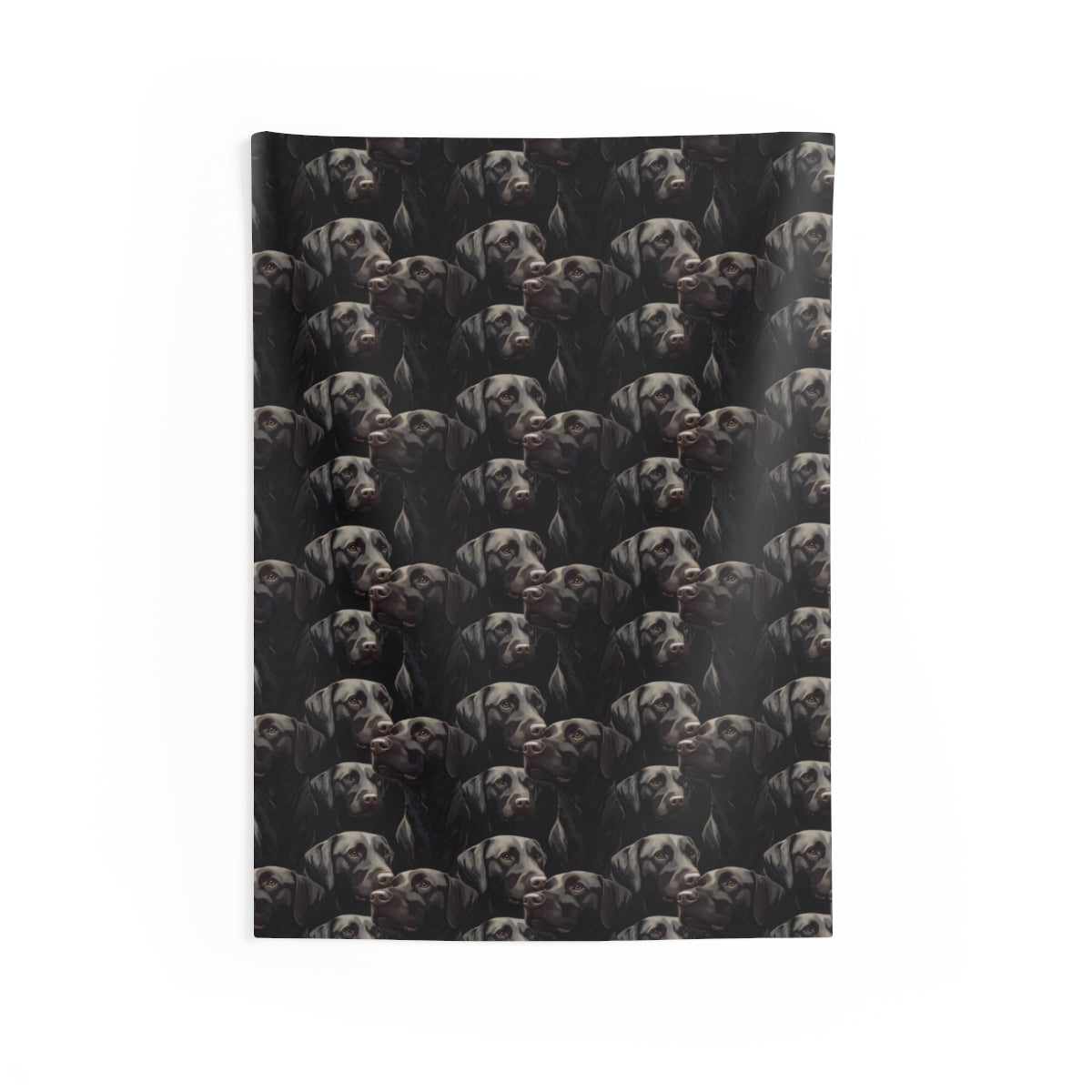 Chocolate Velvet Labradors Wall Tapestry