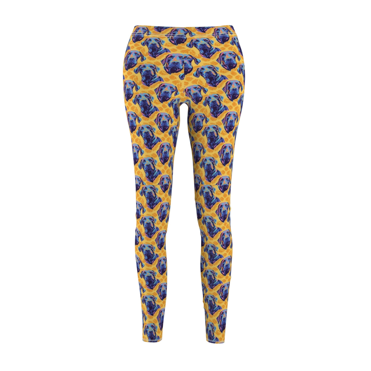 Citrus Pop Labradors Leggings