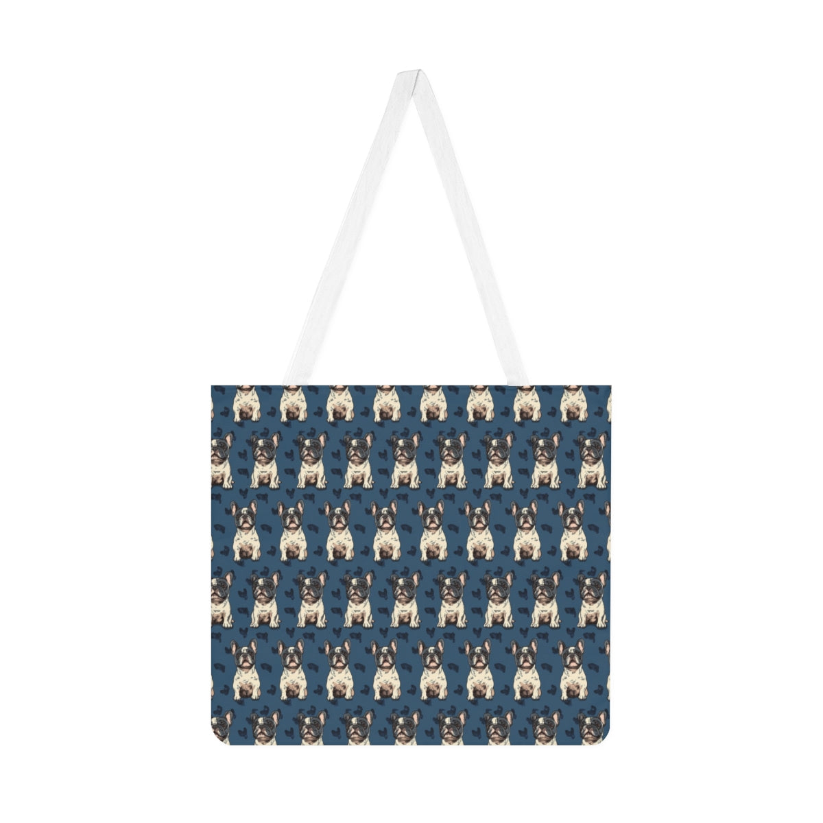 Cobalt Dreams Frenchies Tote Bag