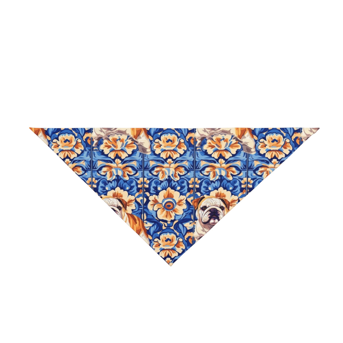 Cobalt Majesty Bulldogs Pet Bandana