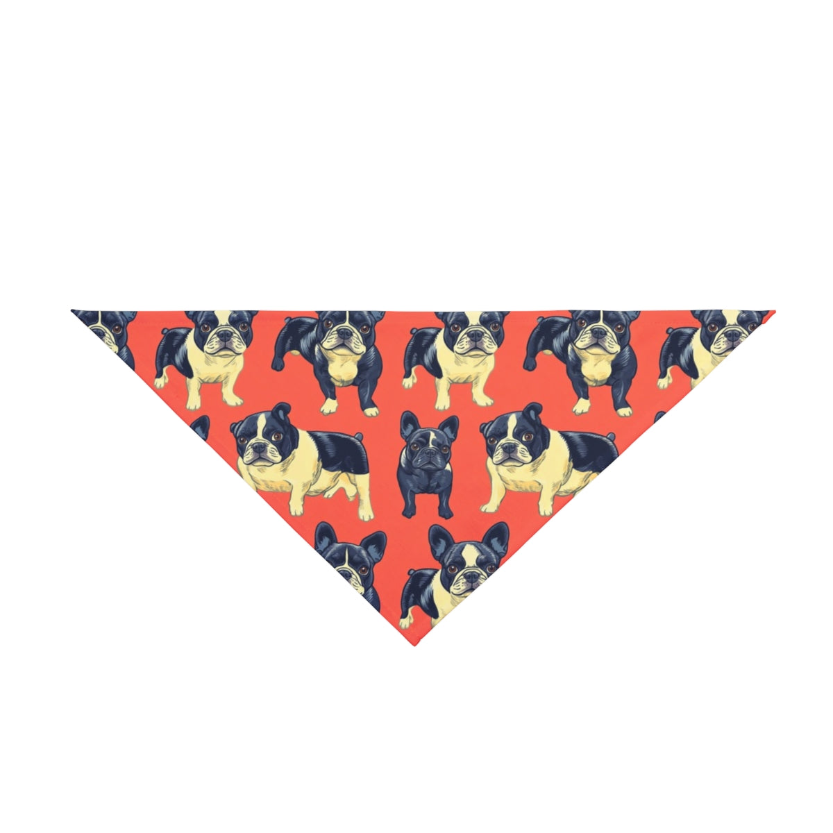 Coral Cafe Frenchies Pet Bandana