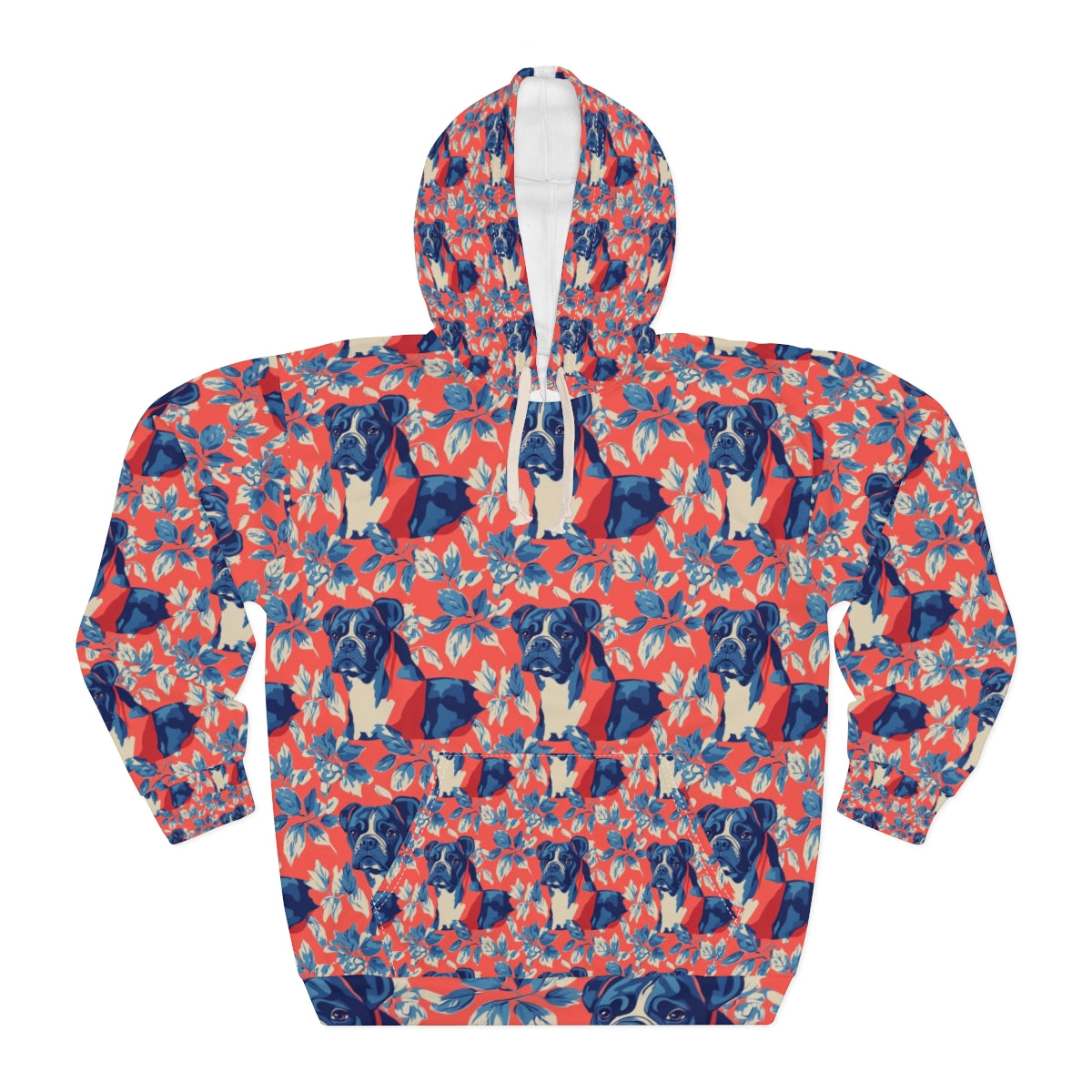 Coral Garden Boxers Hoodie