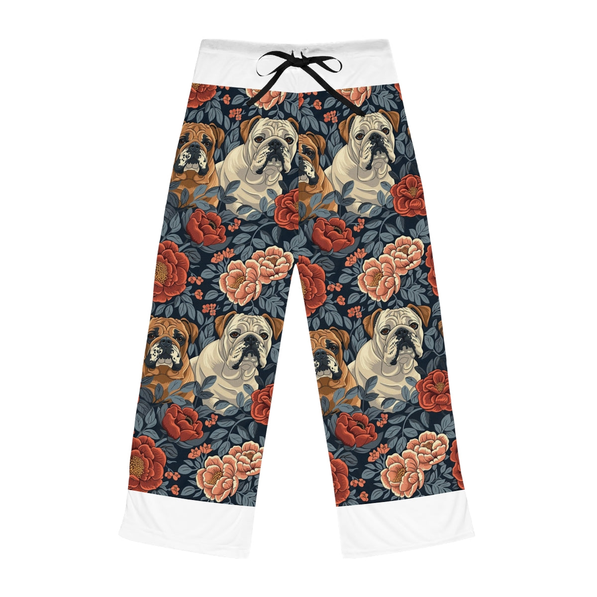 Coral Garden Bulldogs Pajama Pants