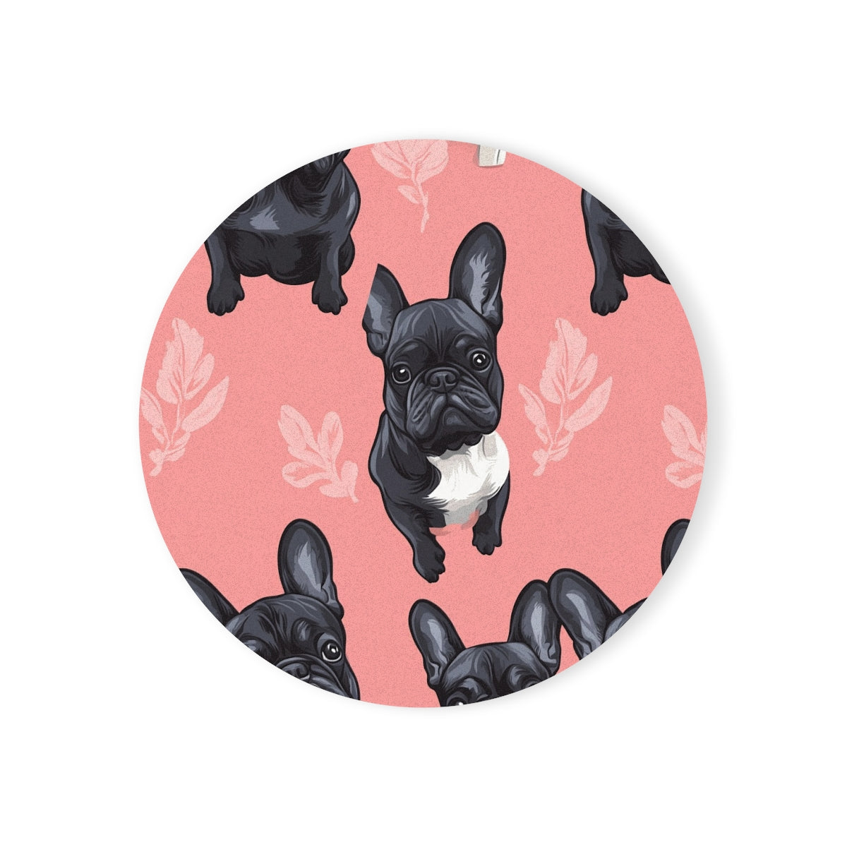 Coral Garden Frenchies Coasters