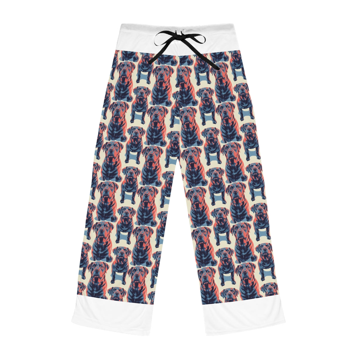 Coral Shadows Labradors Pajama Pants