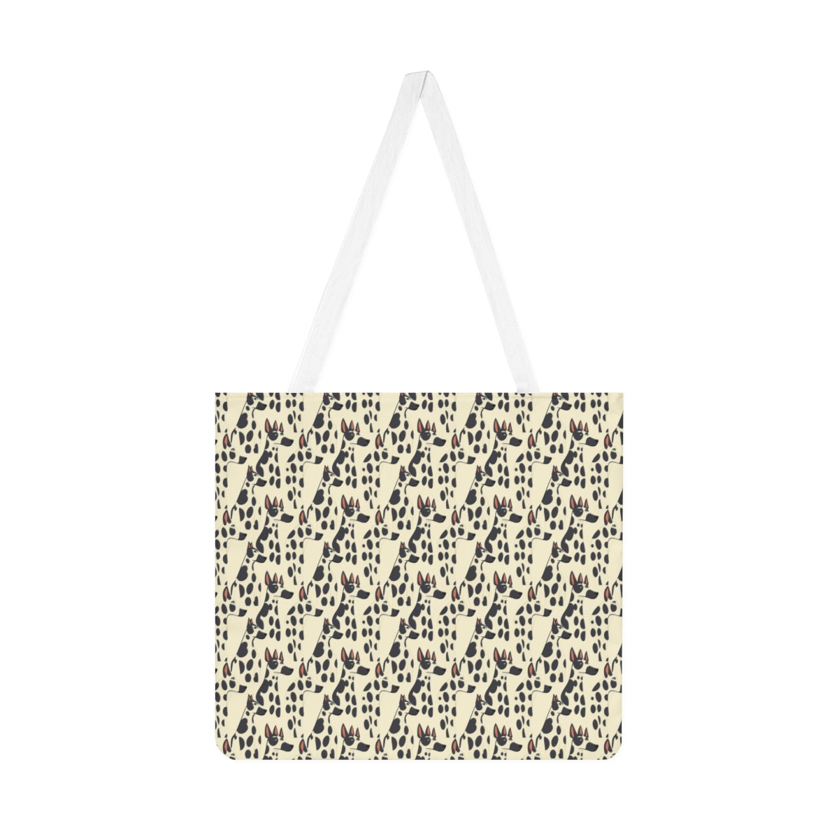 Coral Spotted Danes Tote Bag