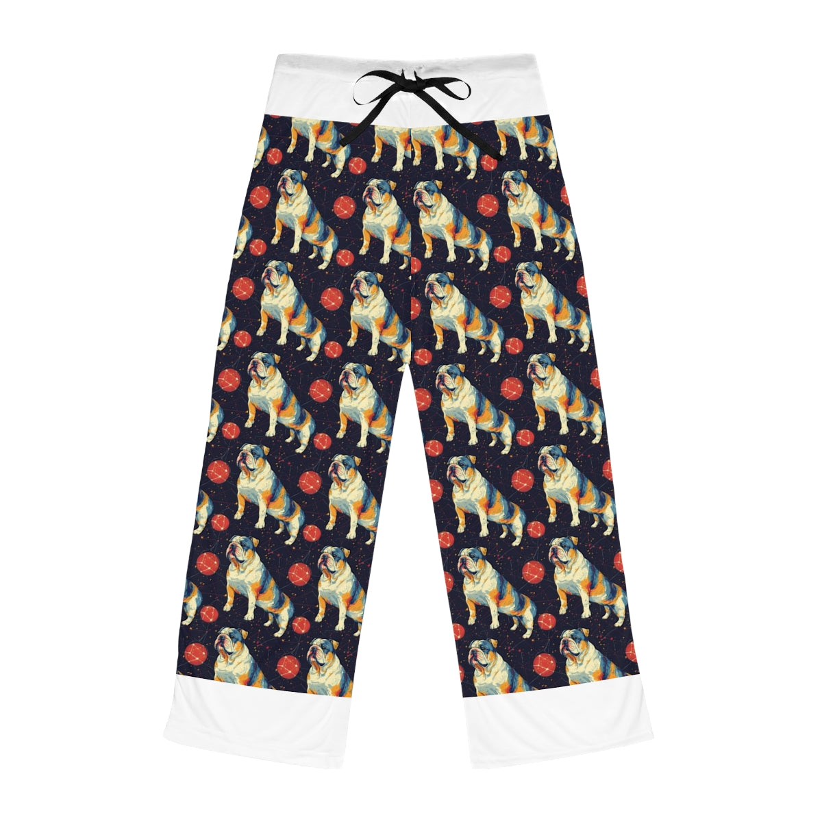 Cosmic Bulldog Constellation Pajama Pants