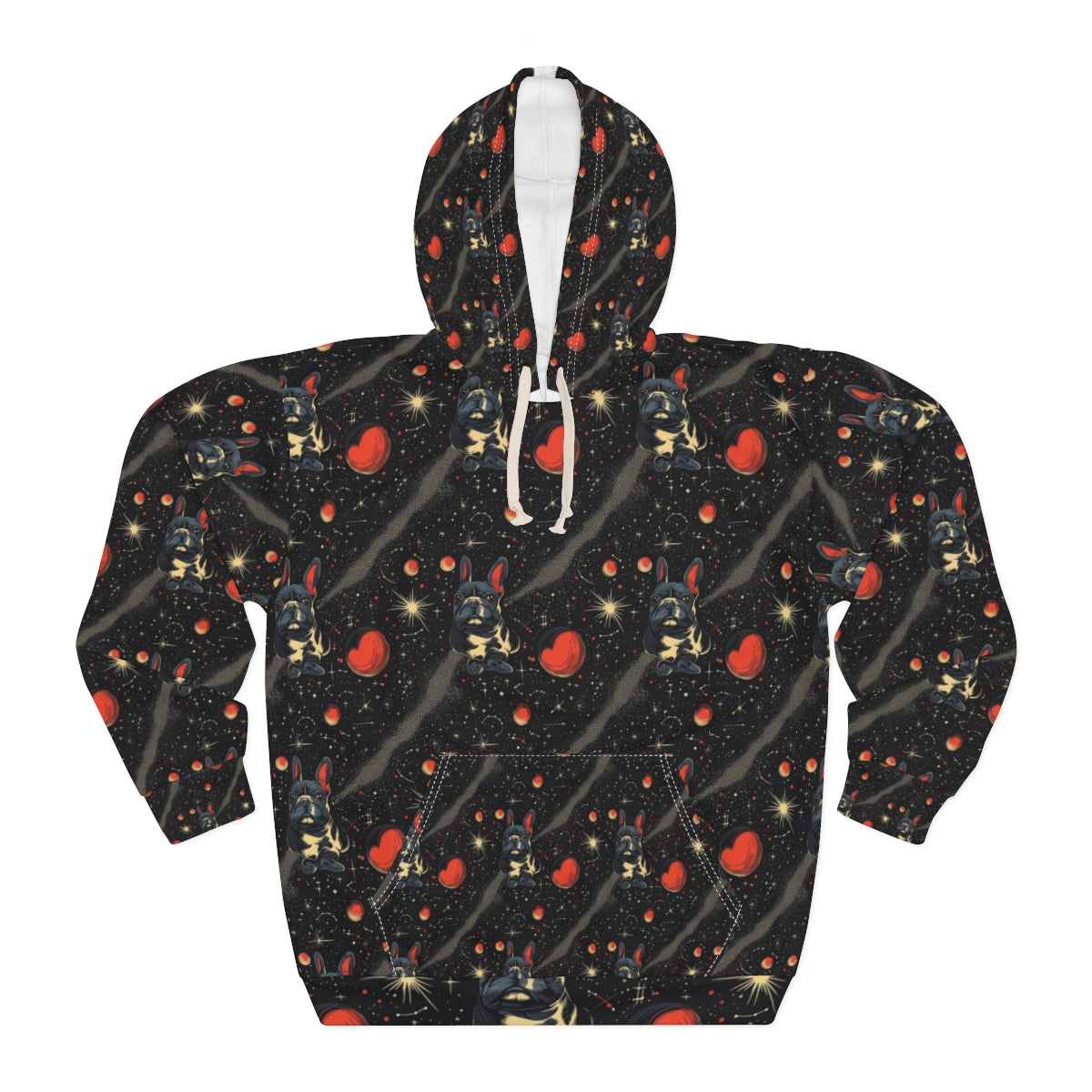 Cosmic French Bulldog Dreams Hoodie