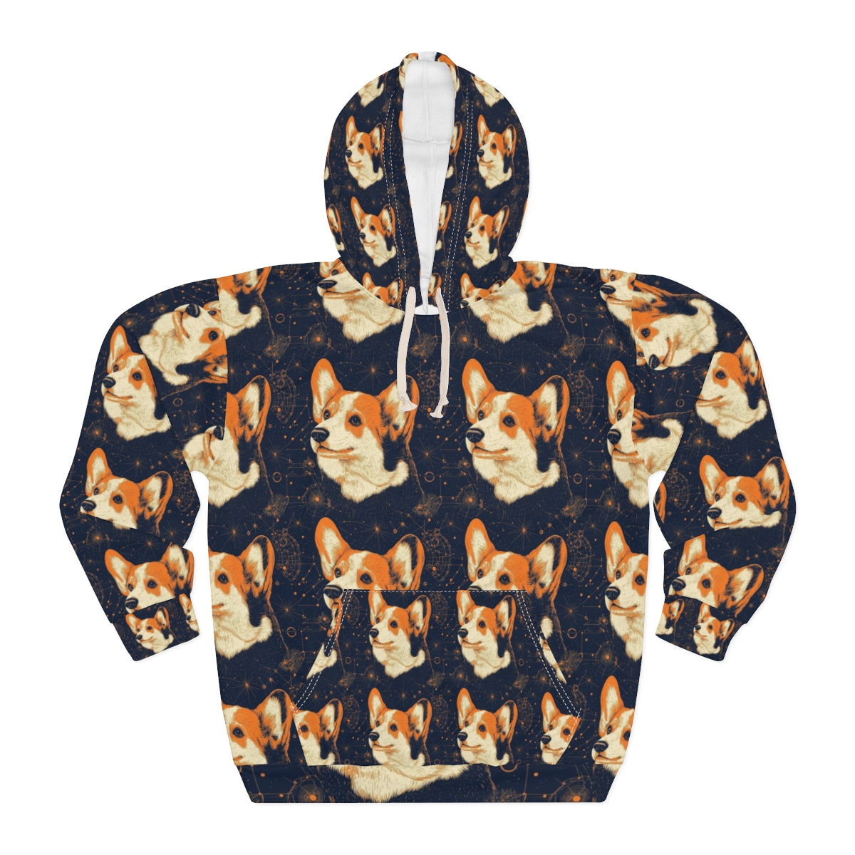 Cosmic Navigator Corgis Hoodie