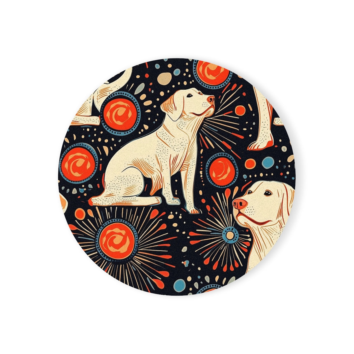 Cosmic Retriever Constellation Coasters