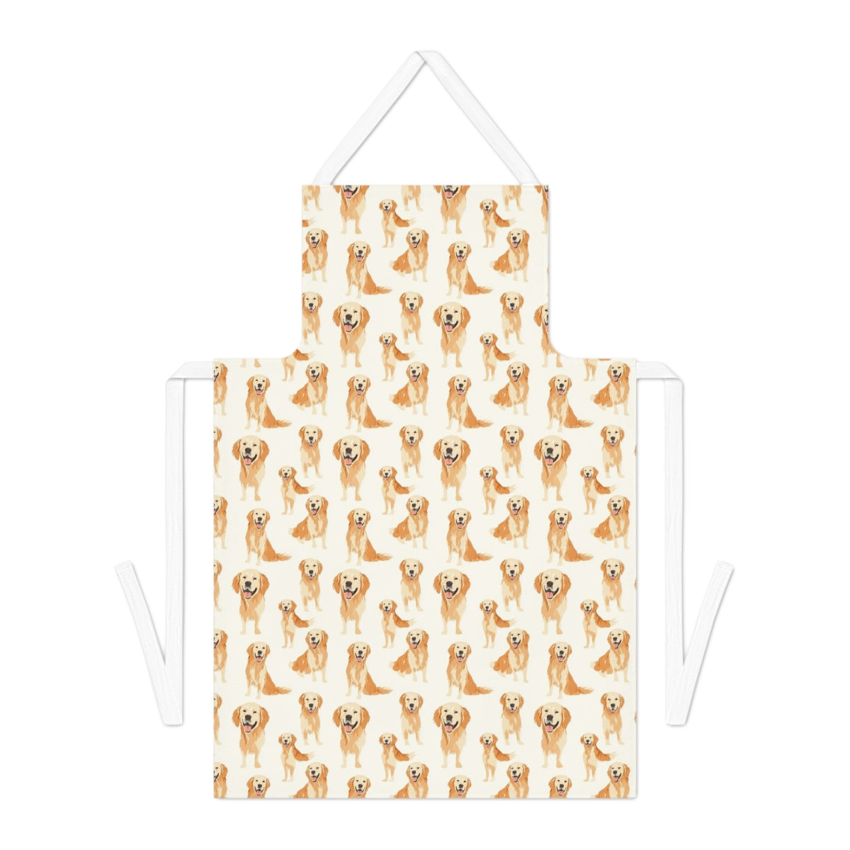 Cream Hour Retrievers Apron