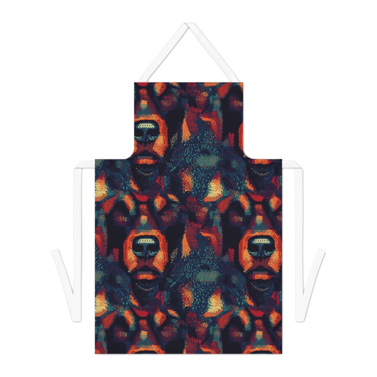 Digital Mosaic Rottweiler Apron