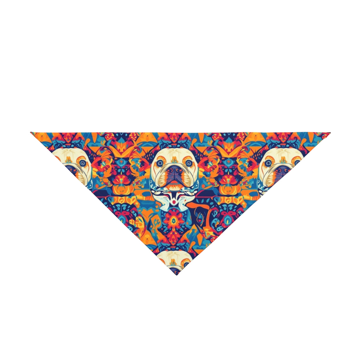 Electric Bulldog Dreams Pet Bandana