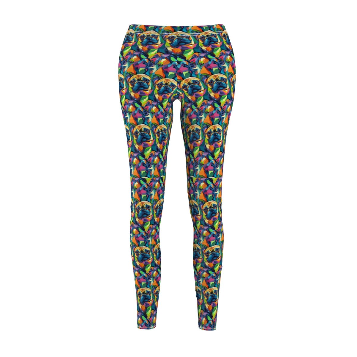 Electric Kaleidoscope Frenchies Leggings