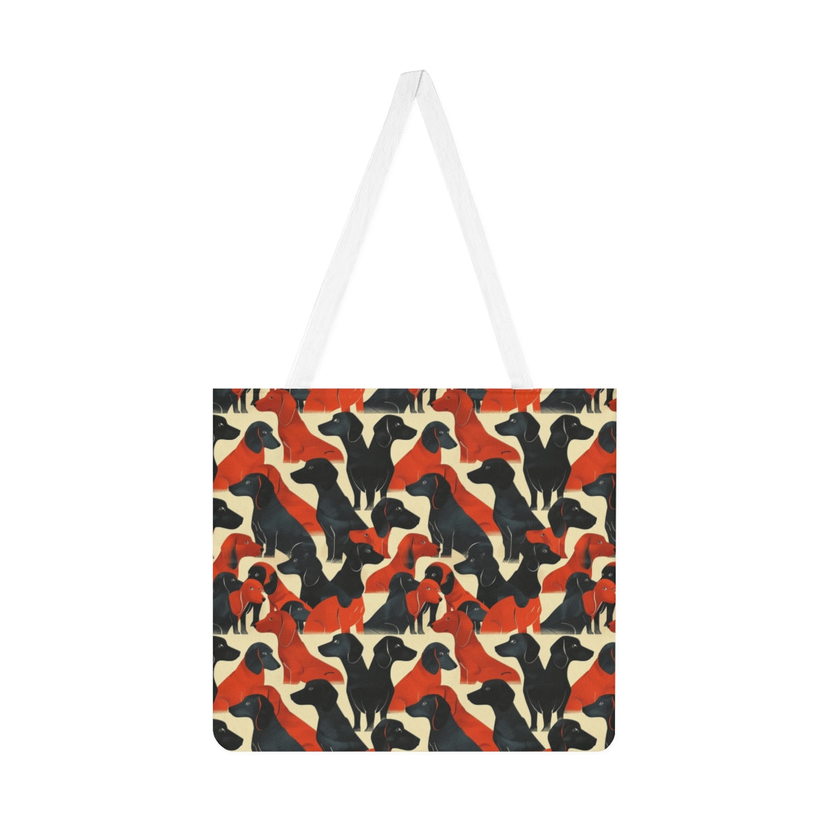 Ember and Shadow Dachsunds Tote Bag
