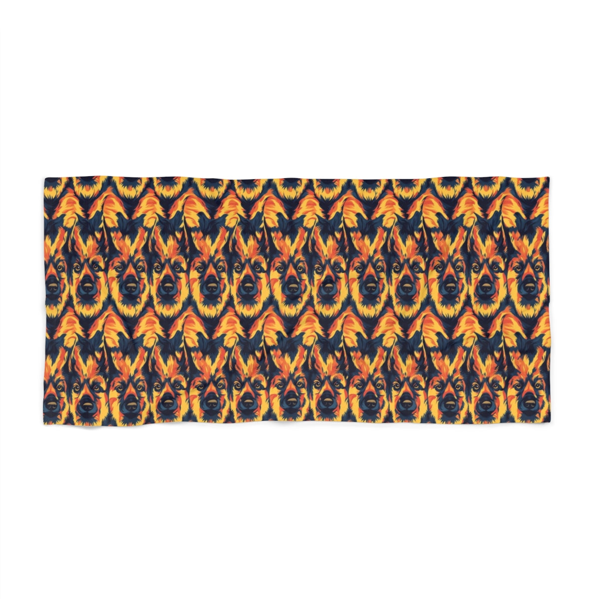 Ember Flame Shepherds Beach Towel