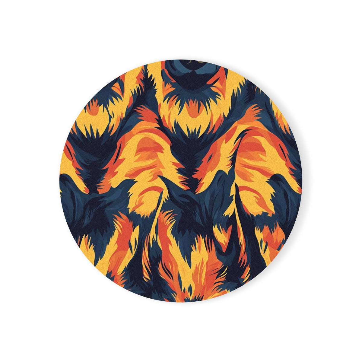 Ember Flame Shepherds Coasters