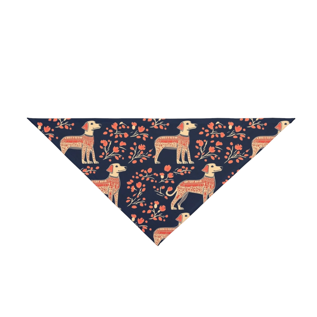 Folk Art Harvest Retrievers Pet Bandana