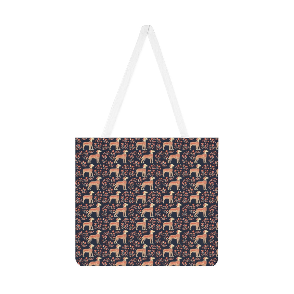 Folk Art Harvest Retrievers Tote Bag