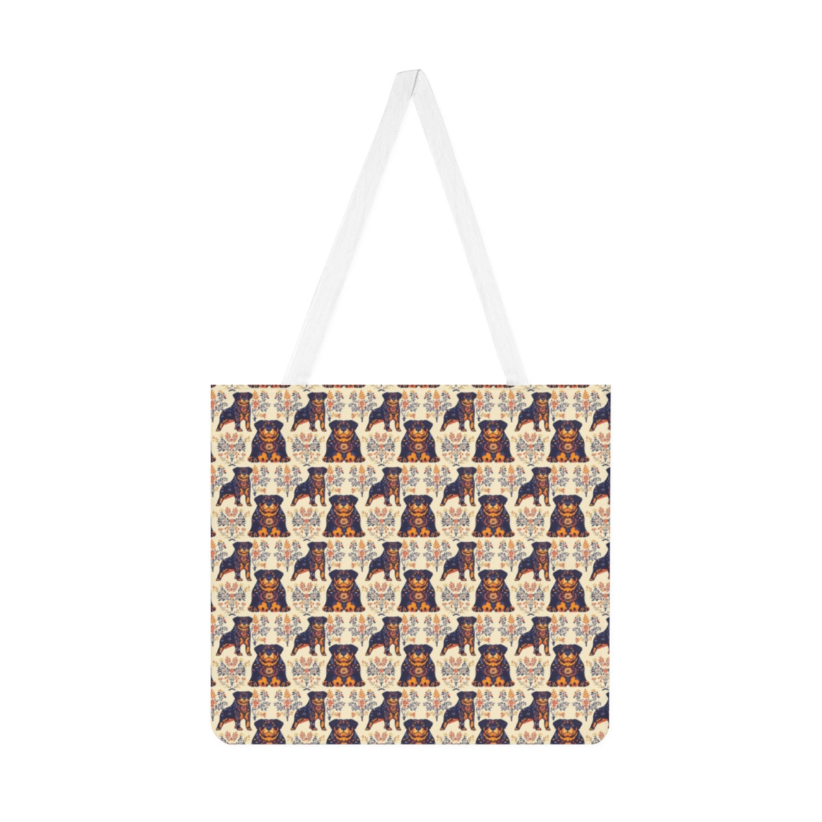 Folk Garden Rottweilers Tote Bag