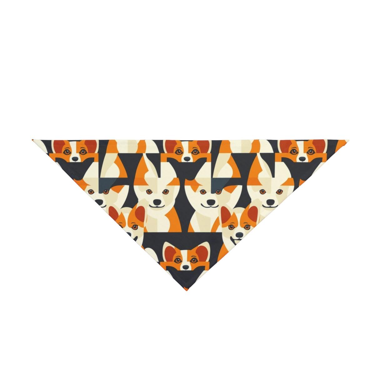 Geometric Corgi Brigade Pet Bandana