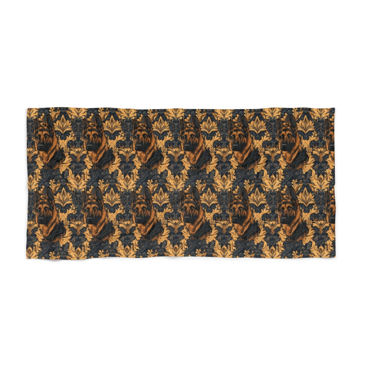 Gilded Baroque Shepherds Beach Towel