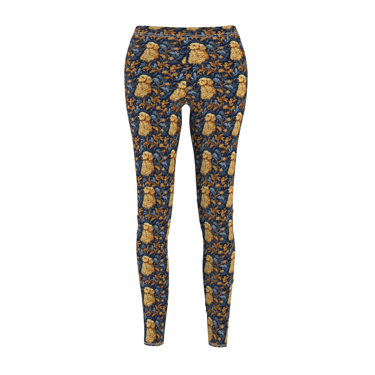 Gilded Garden Retrievers Leggings