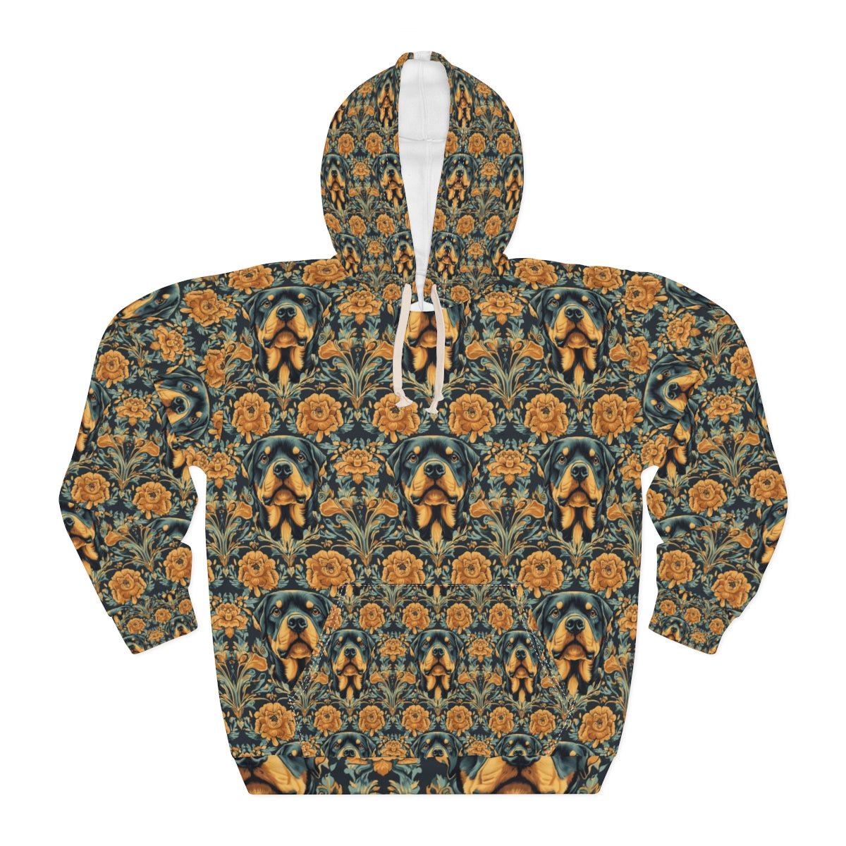 Gilded Garden Rottweiler Hoodie