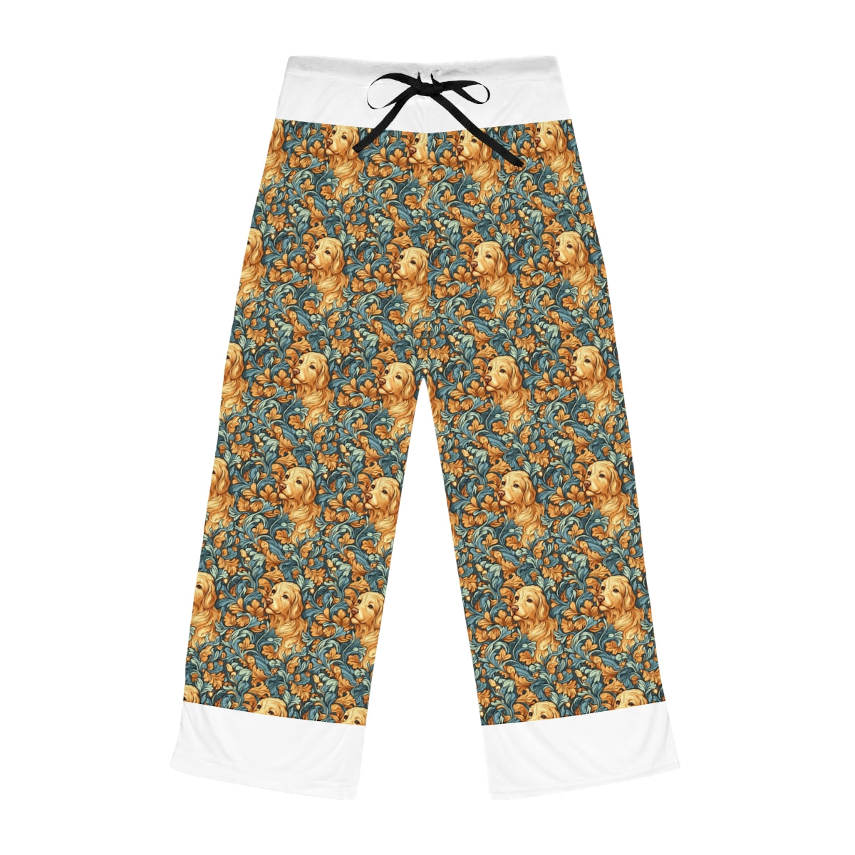 Golden Autumn Tapestry Pajama Pants