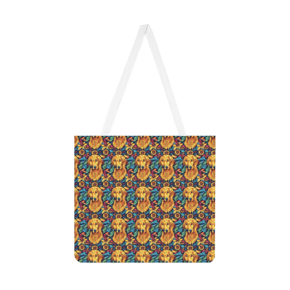 Golden Blooms Paradise Tote Bag