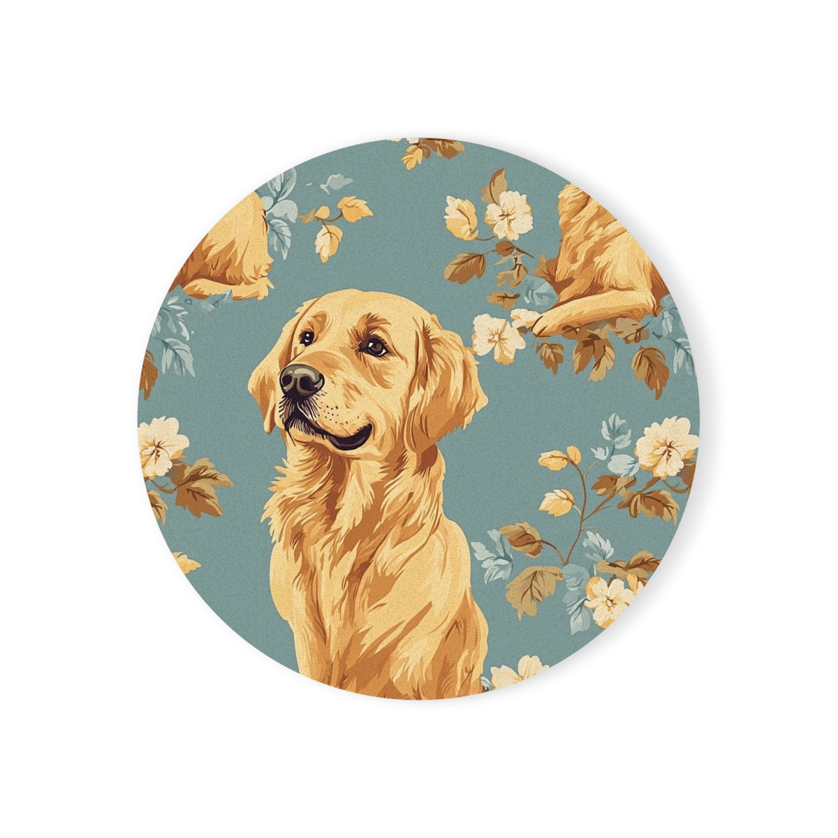 Golden Garden Reverie Coasters
