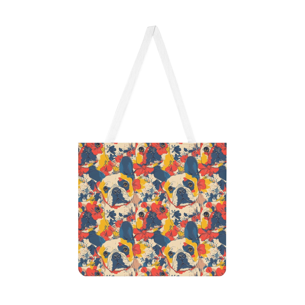 Hibiscus Haven Frenchies Tote Bag