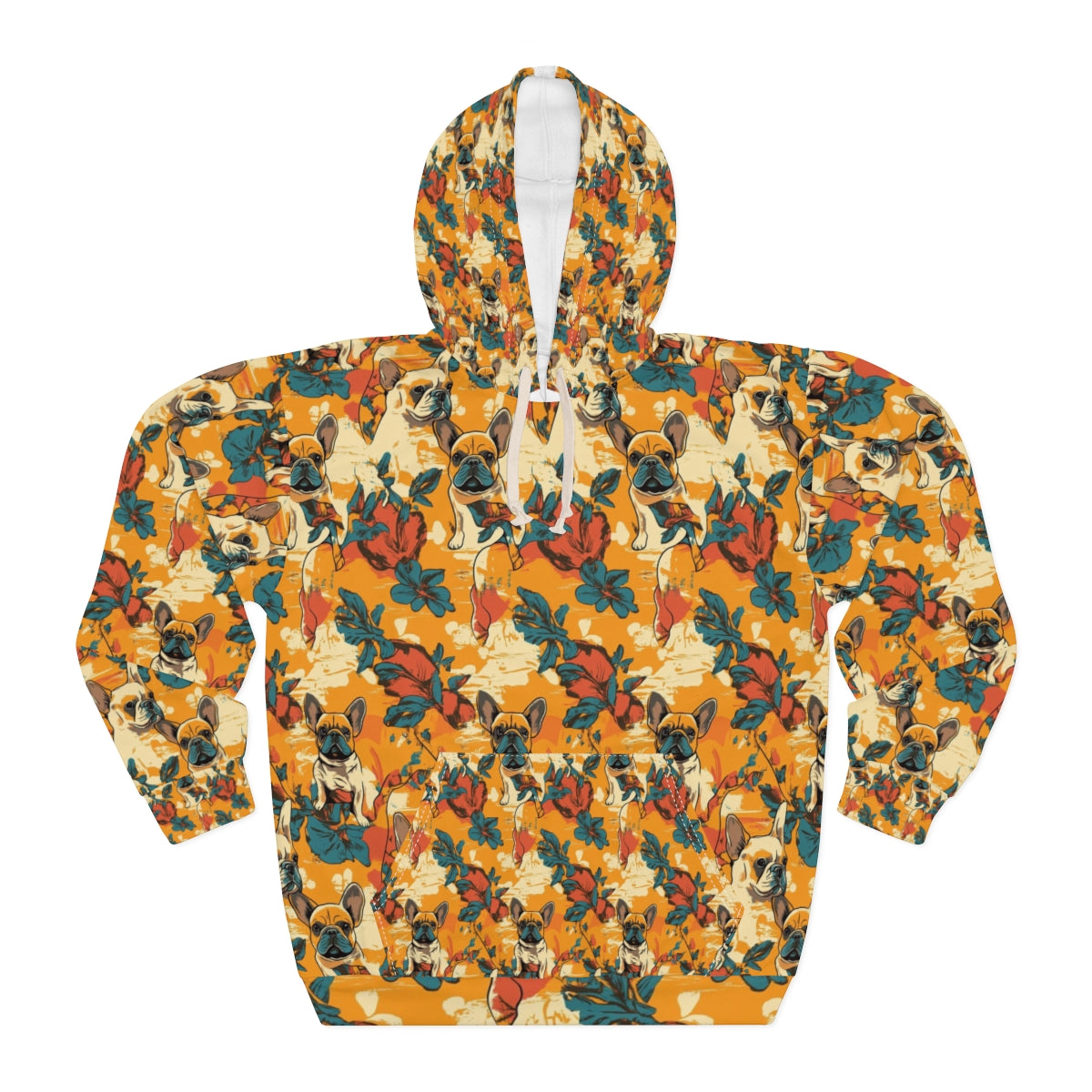 Hibiscus Sunset Frenchies Hoodie