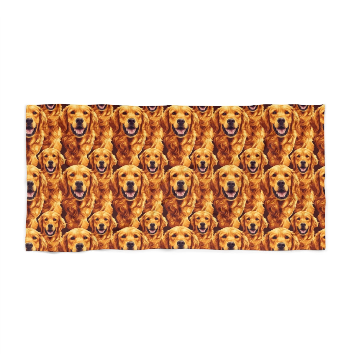 Honey Hour Retrievers Beach Towel