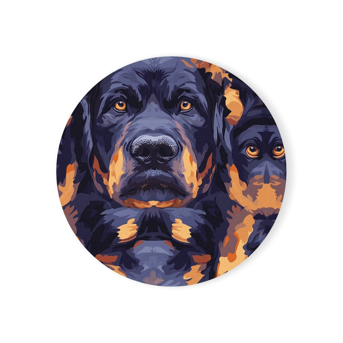 Kaleidoscope Rottie Dreams Coasters